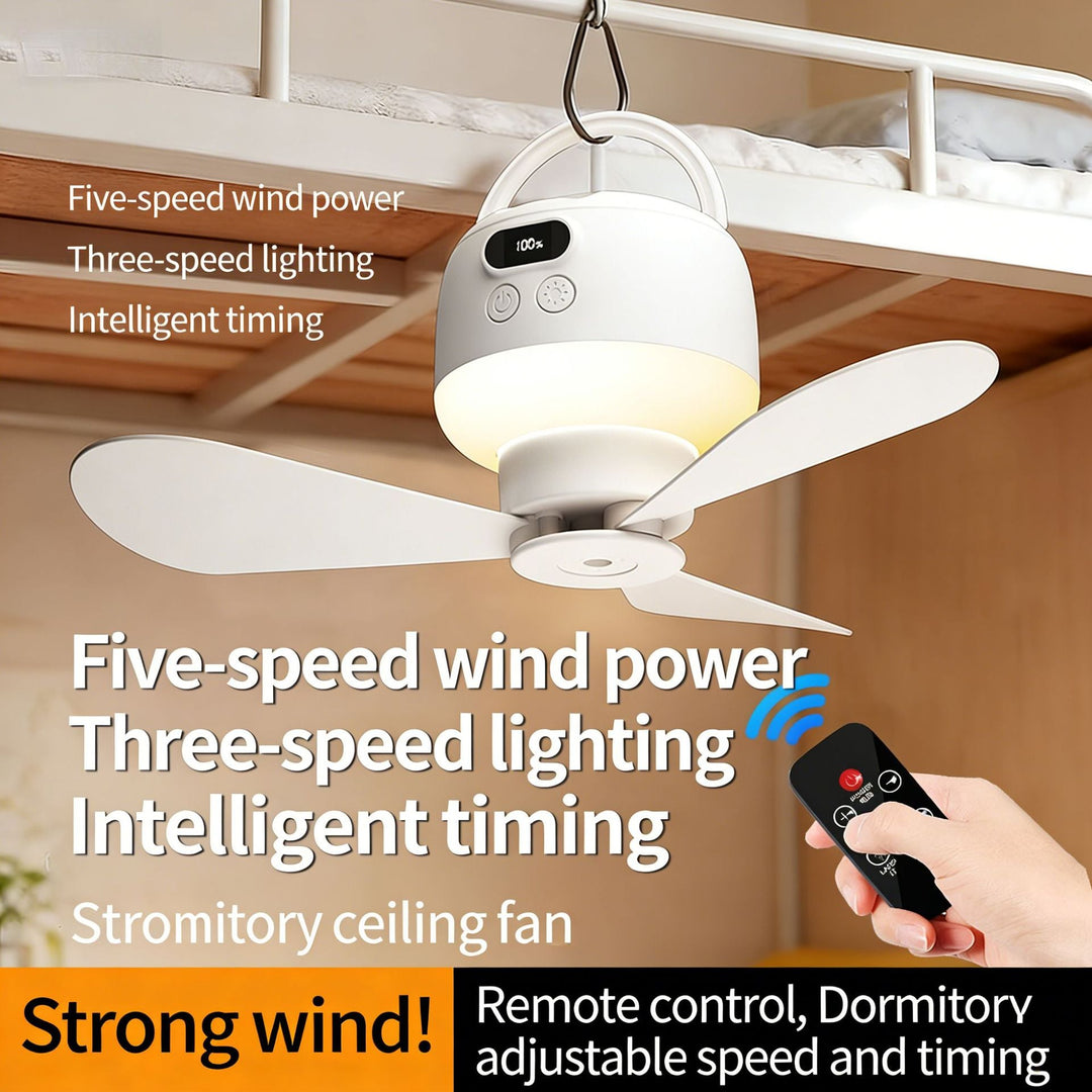 Unisex ceiling fan with integrated LED lighting Kalsten