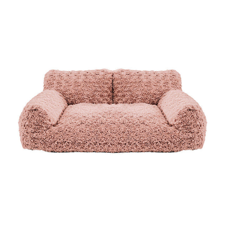 Plush Luxury  Sofa   Dog Bed