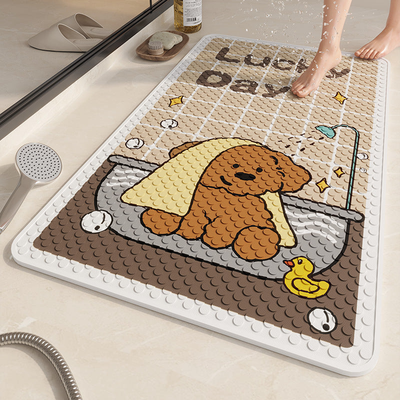 Decorative Shower Mat Kalsten
