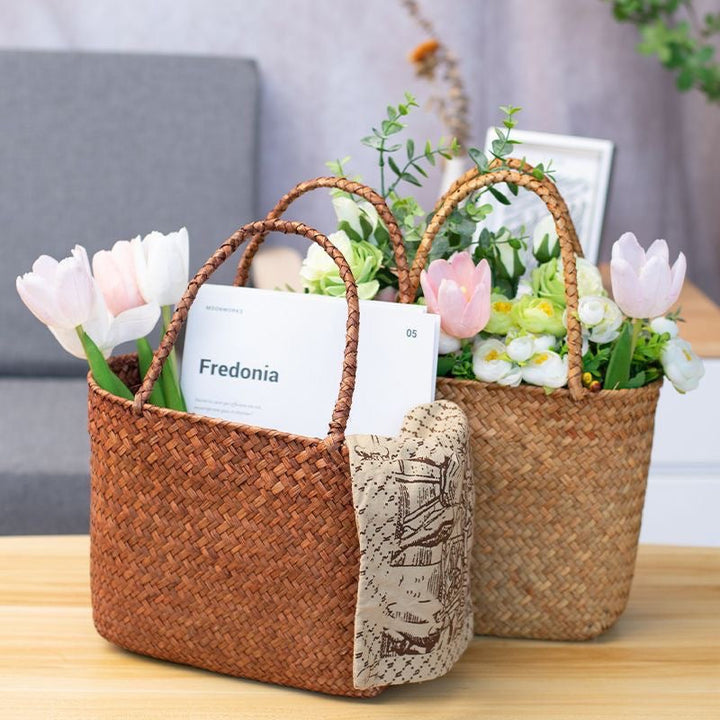 Eco-Friendly Woven Plant Basket Kalsten