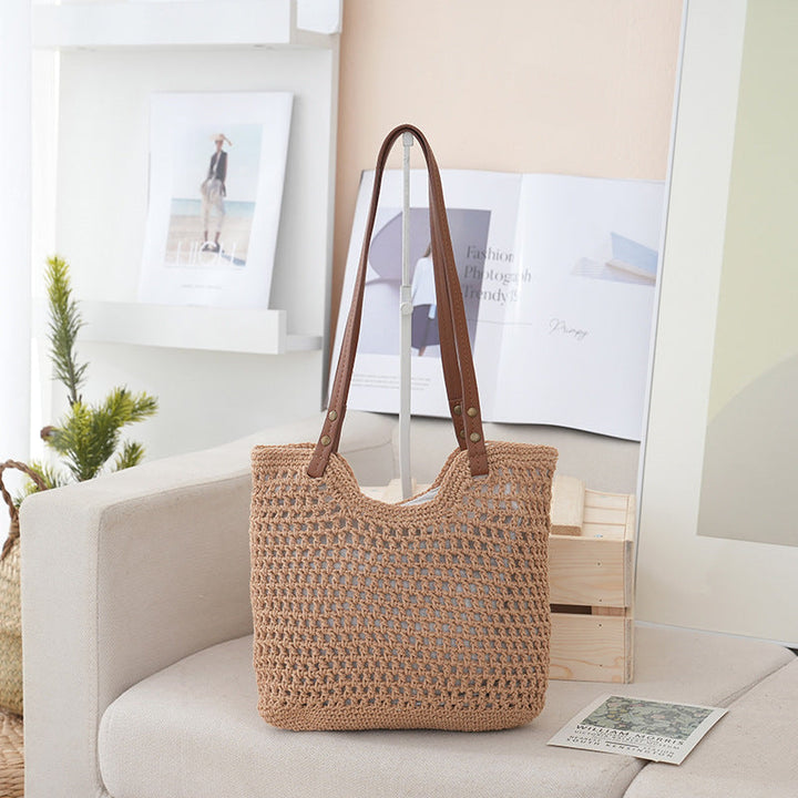 Handcrafted mesh tote bag Kalsten
