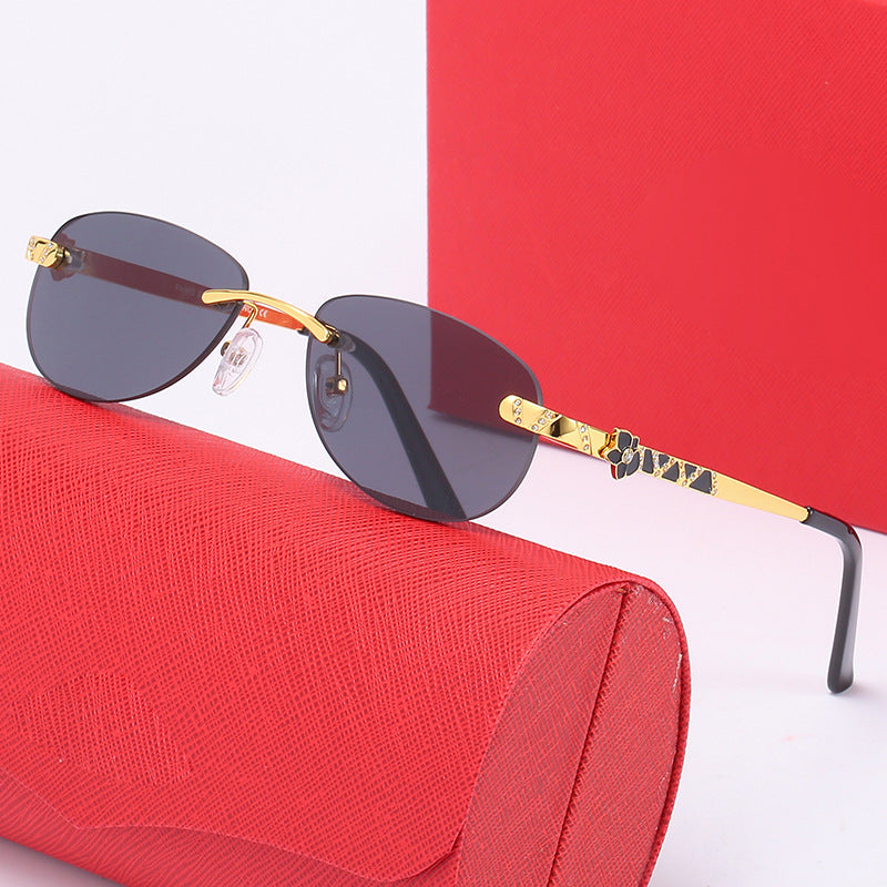 Women's fashionable sunglasses with stylish metal frame and protective lenses Kalsten