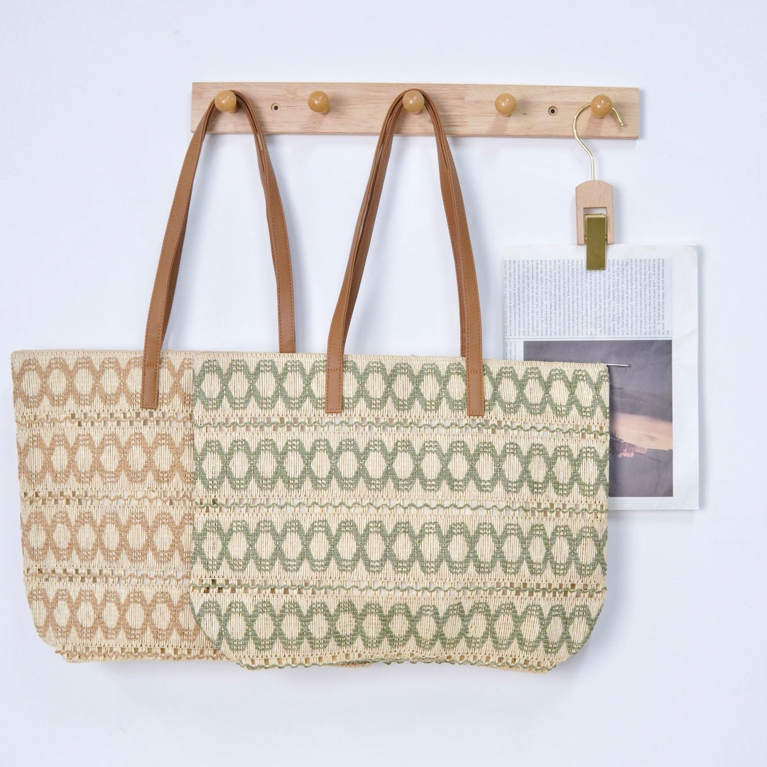 Structured Tote Bag Made of Woven Material Kalsten