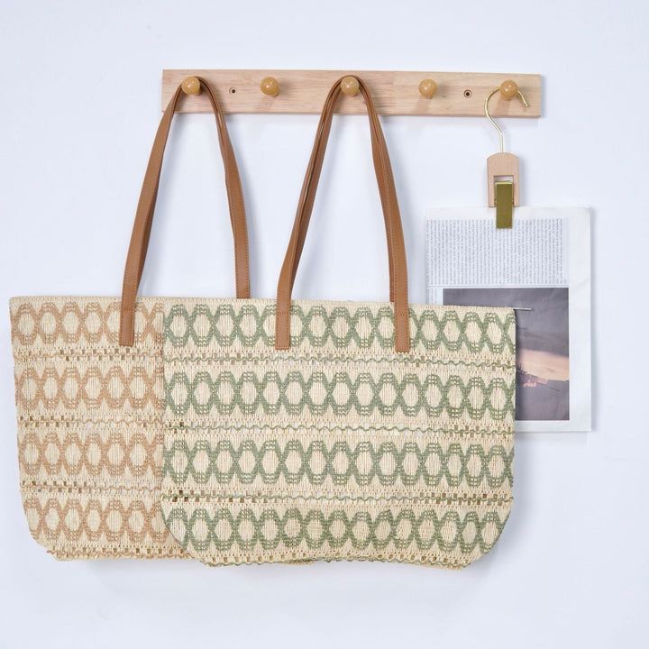 Structured Tote Bag Made of Woven Material Kalsten