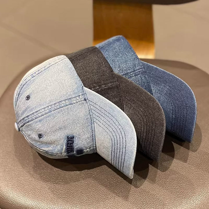 Women's Vintage Denim Baseball Cap Kalsten