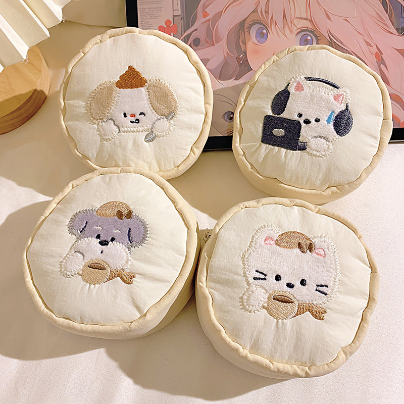 Cushion with Cute Dog Motif Kalsten