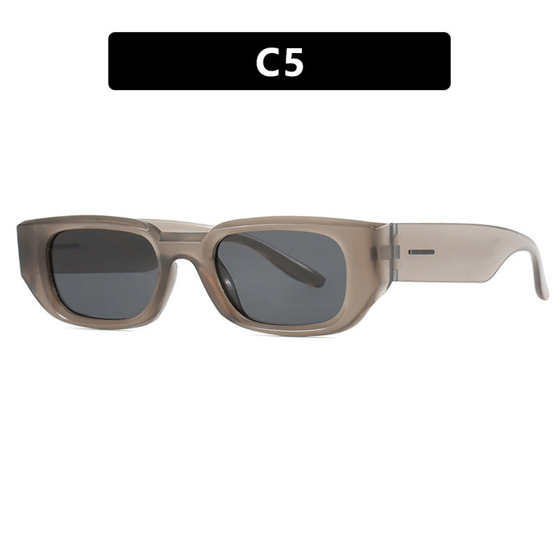 Women's fashionable sunglasses with innovative, transparent frame and polarized lenses Kalsten