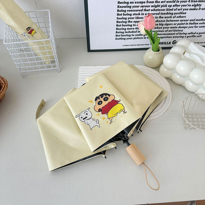 Women's folding umbrella with creative character design Kalsten