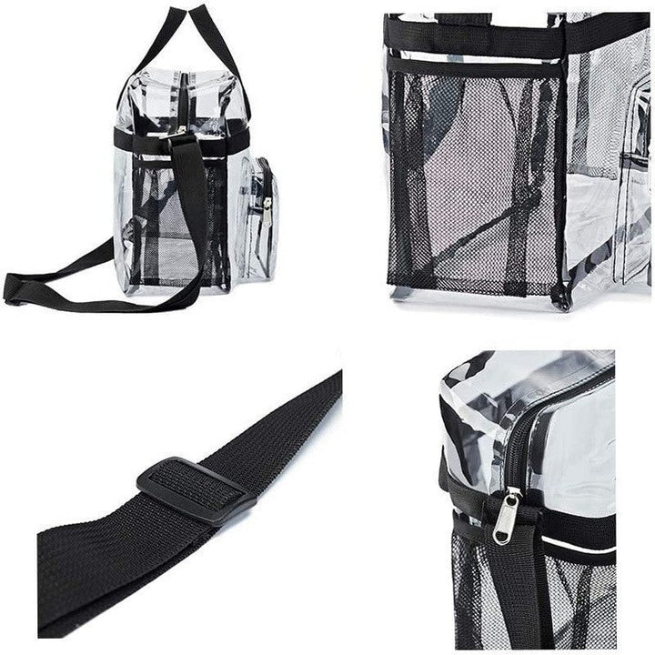 Transparent Tote Bag with Multiple Compartments Kalsten