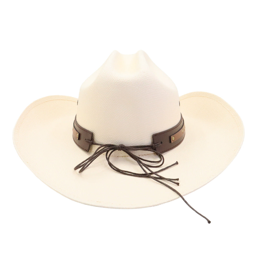 Turquoise Straw Western Hat | Kalsten