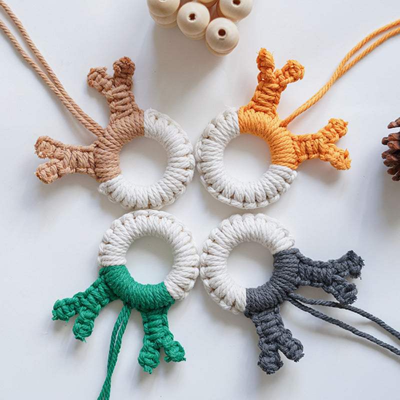 Decorative Macrame Hanging Accent Acalora