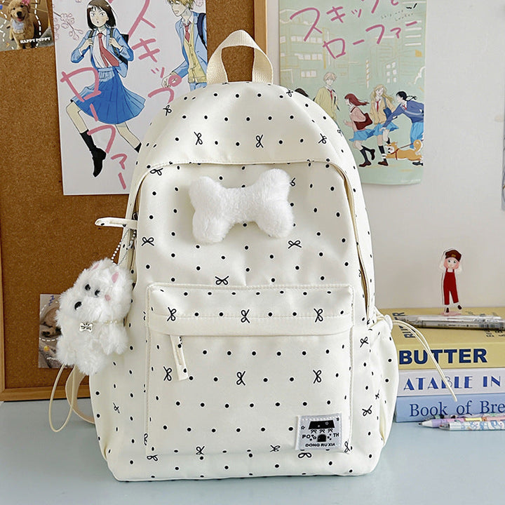 Cute Patterned Lightweight School Backpack
