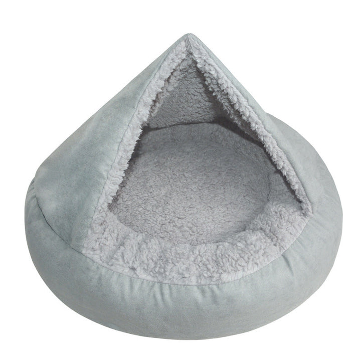 Cozy Triangle-Shaped Dog Bed