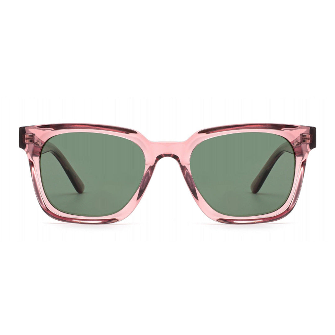 Women stylish sunglasses with wide, rectangular frame and UV protection Kalsten