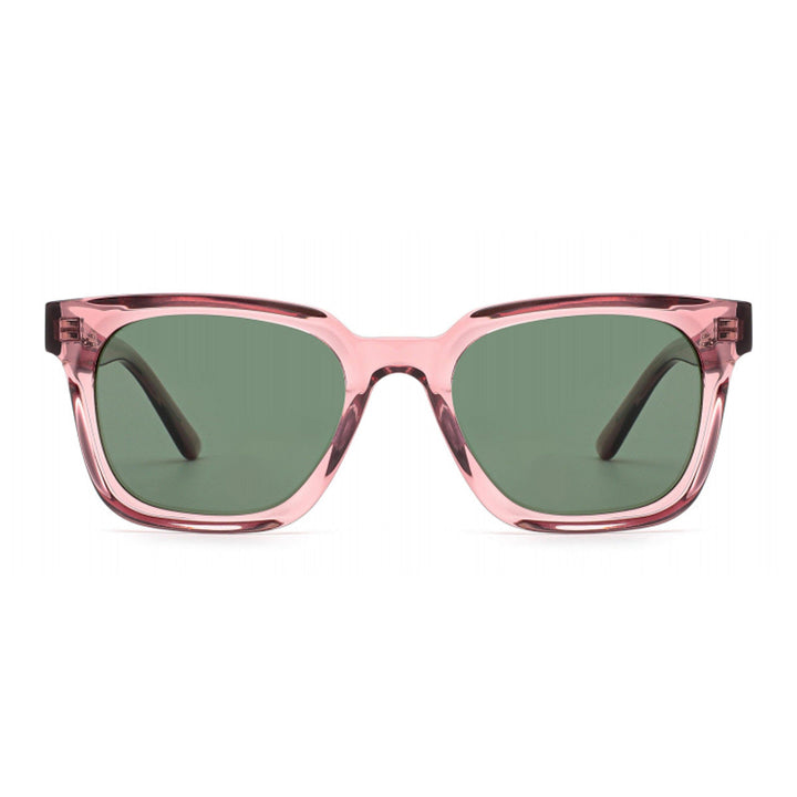 Women stylish sunglasses with wide, rectangular frame and UV protection Kalsten