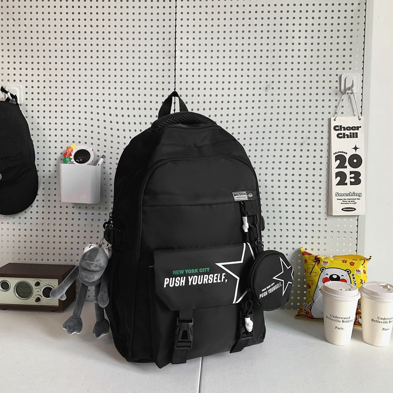Ergonomic Urban Travel School Backpack
