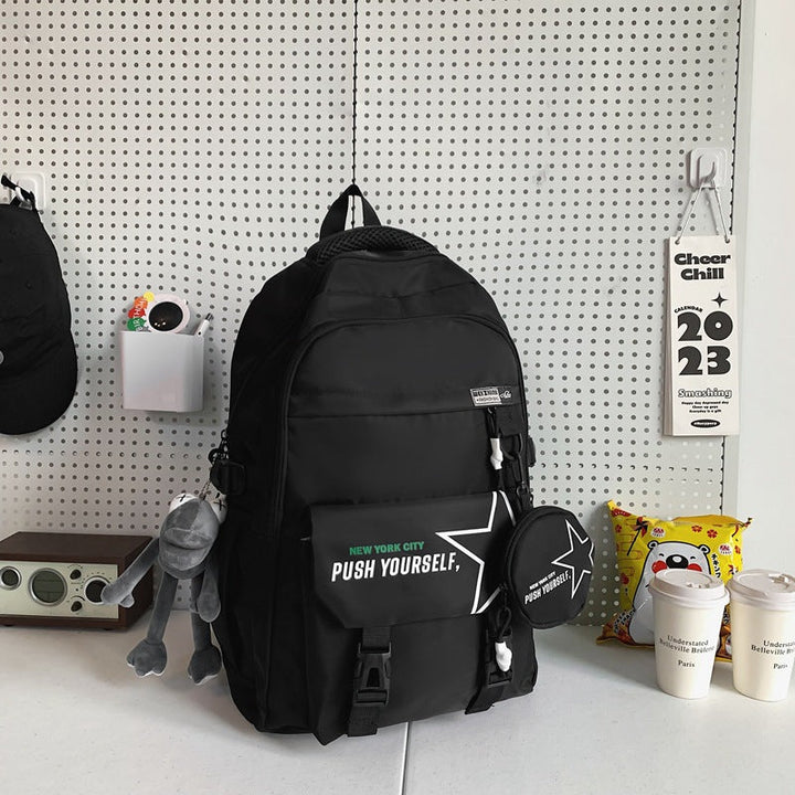 Ergonomic Urban Travel School Backpack