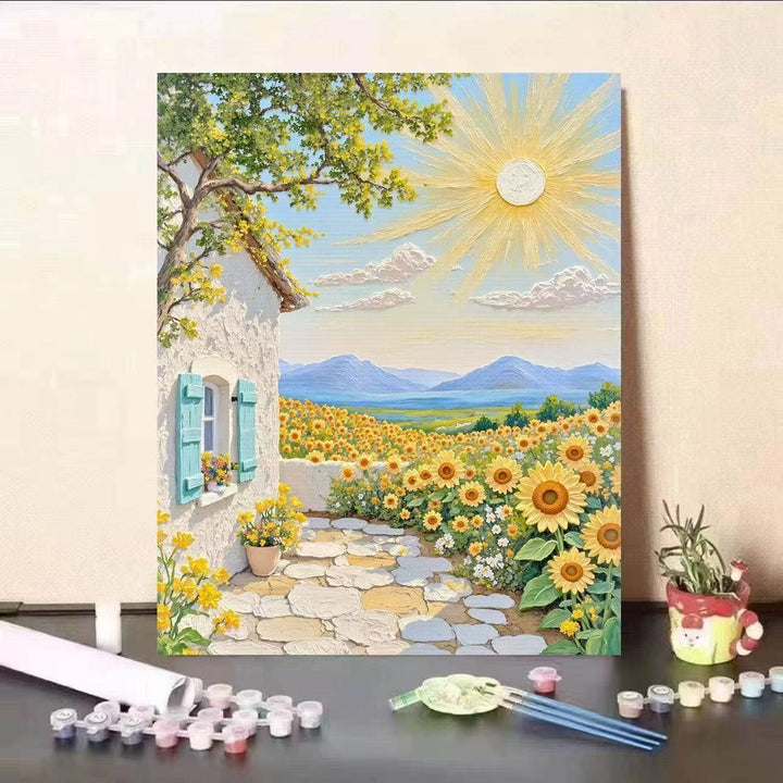 Landscape Themed Paint by Numbers Canvas Art Kit Kalsten