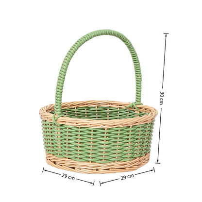Decorative Woven Flower Basket Acalora