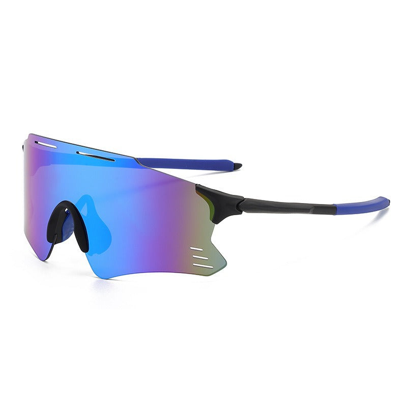 Unisex nan sporty sunglasses with a single-piece visor polarized lenses non-slip nose pad Kalsten
