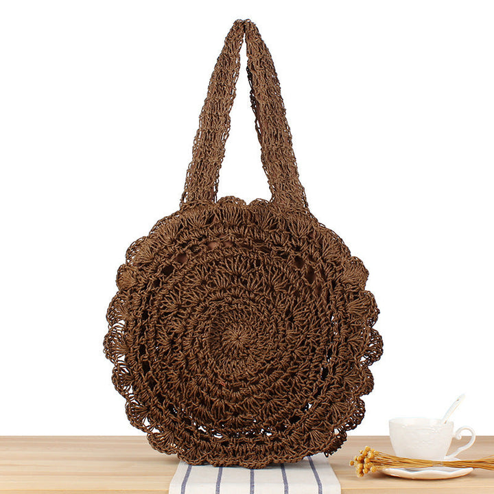 Handwoven bast bag Kalsten