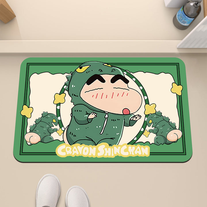 Cartoon Character Themed Bath Mat