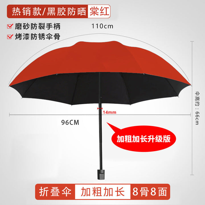 Women's automatic windproof umbrella with UV protection Kalsten