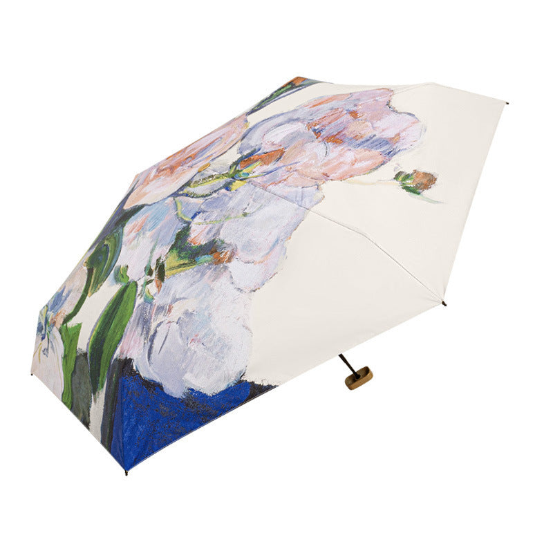 Women's creative folding umbrella with exclusive flower design Kalsten