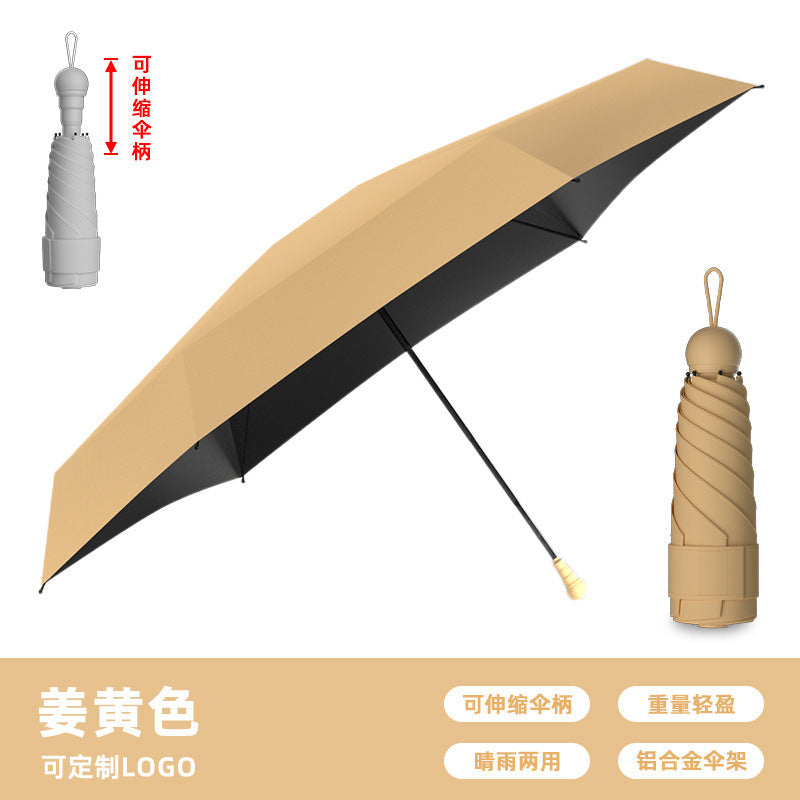 Ladies Innovative Folding Umbrella with Compact Mechanism Kalsten