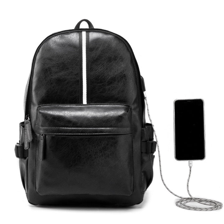 Stylish backpack with USB port Kalsten