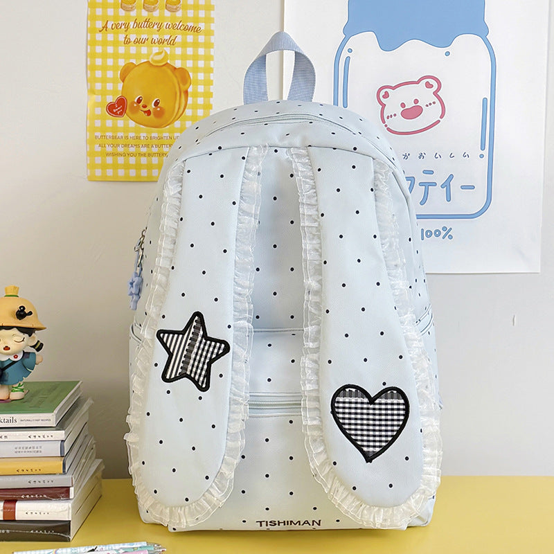 Adorable Rabbit Ear School Backpack
