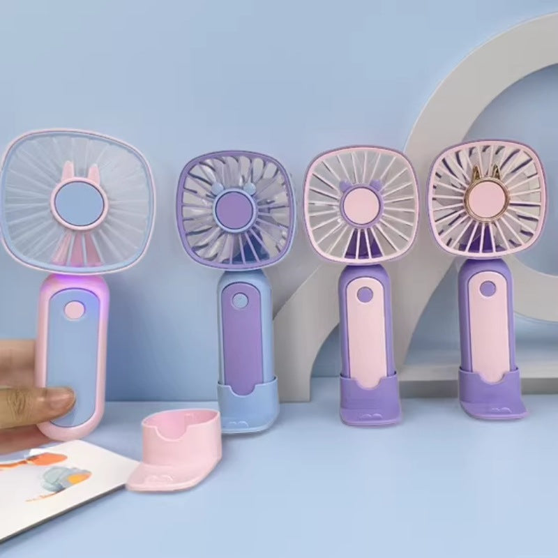 Unisex Portable Mini Hand Fan with Creative Functions Kalsten