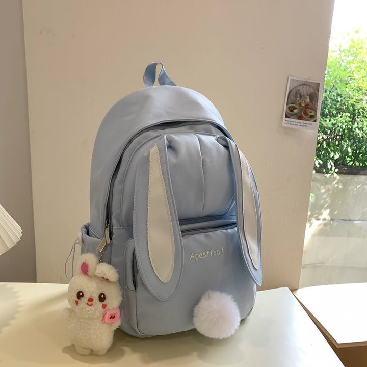 Cute Bunny Ear Themed School Backpack