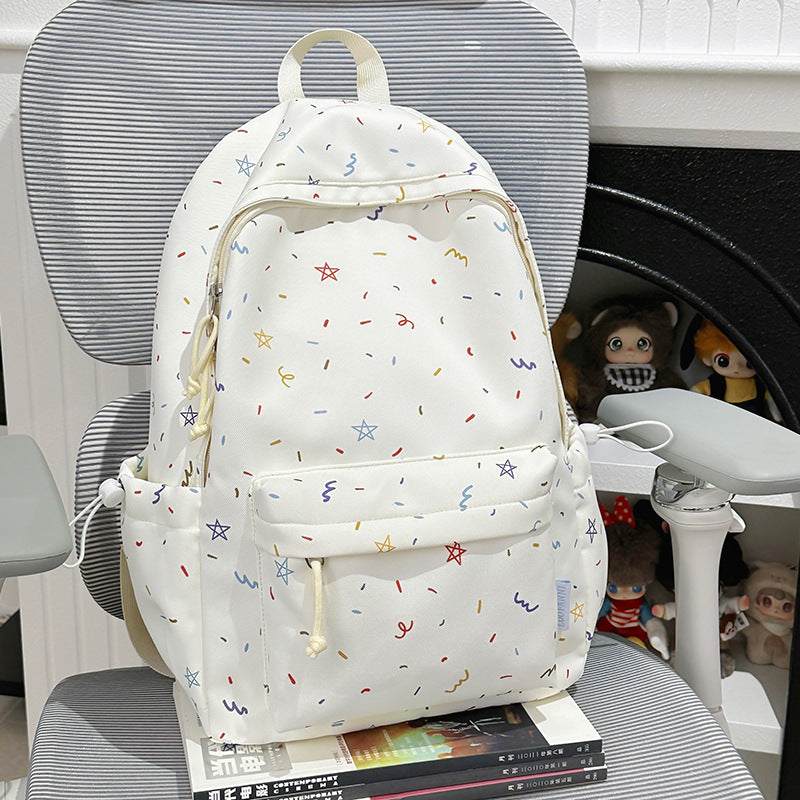 Fun Patterned School Backpack