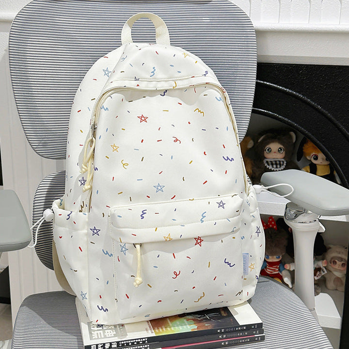 Fun Patterned School Backpack