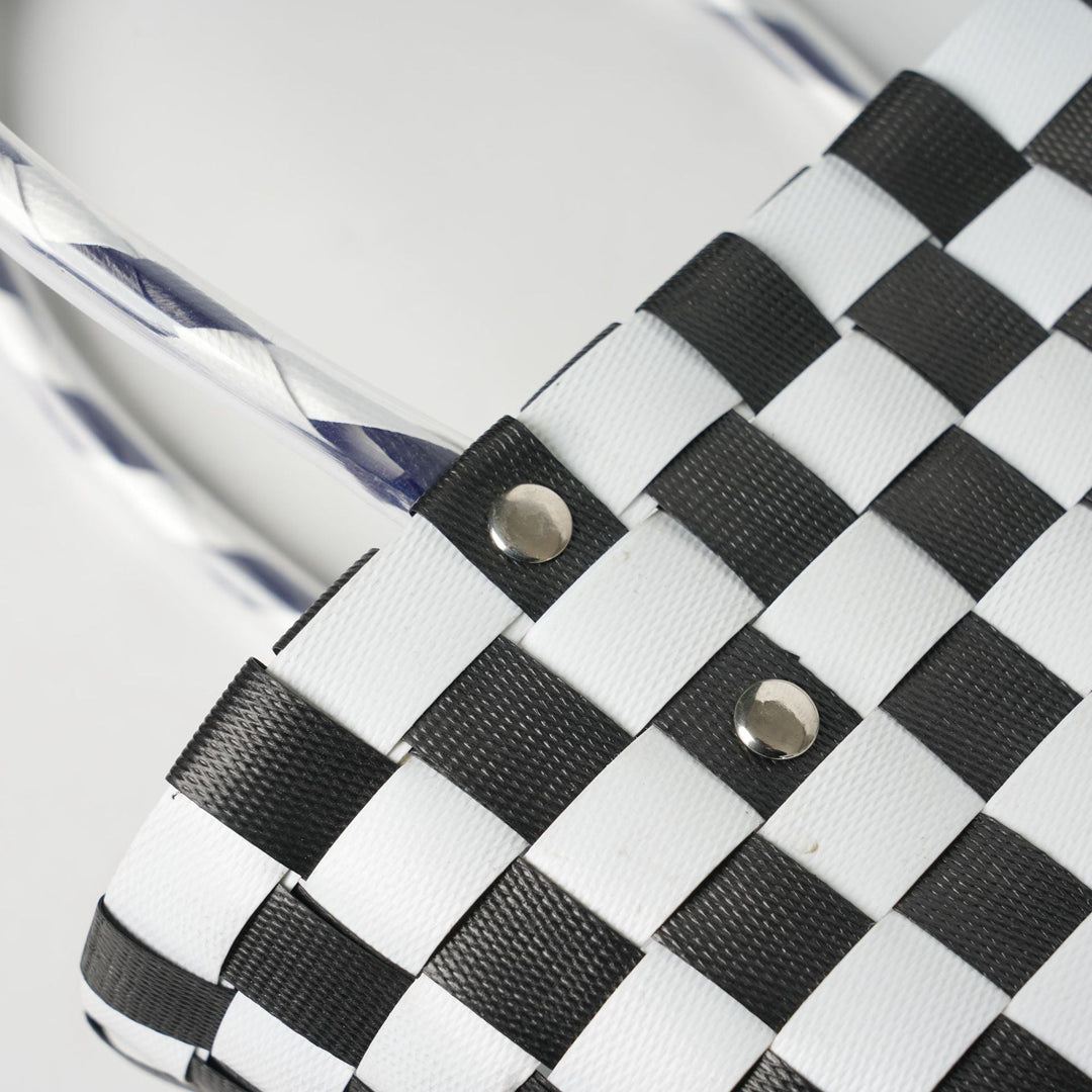 Classic Square Pattern Shopping Bag Kalsten