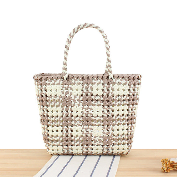 Beach and shopping bag made of high-quality woven material Kalsten