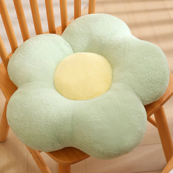 Plush seat cushion in flower shape Kalsten