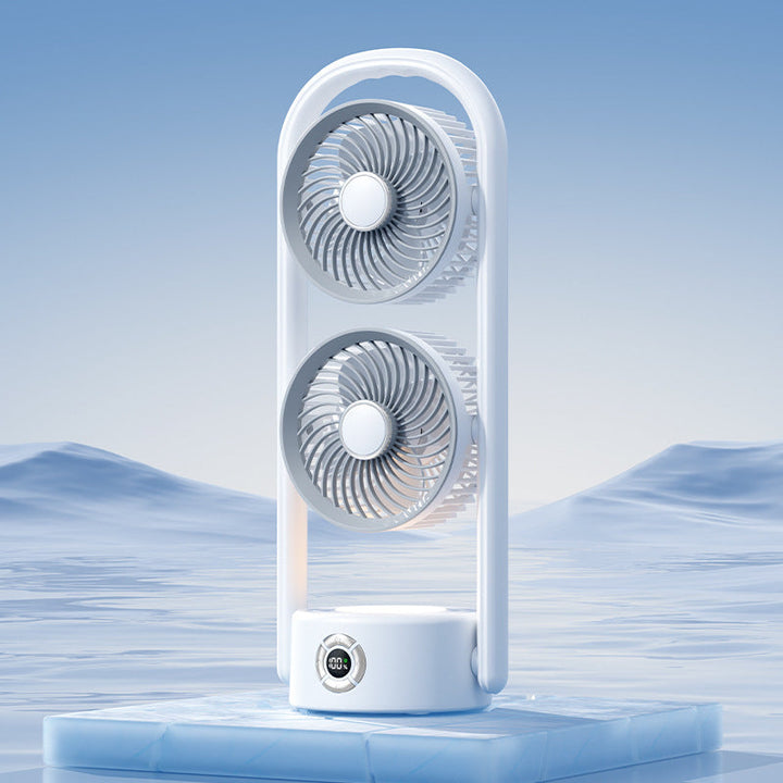Unisex portable dual fan Kalsten