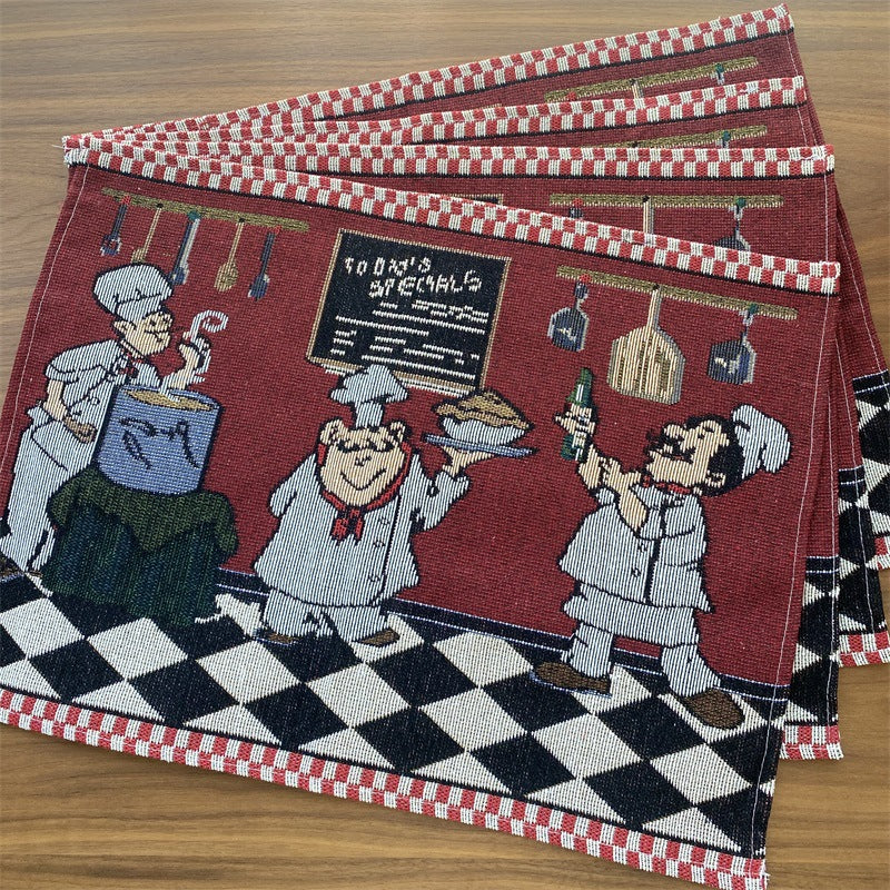 Chef-Themed Table Runner