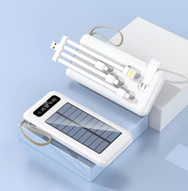 Portable Solar Power Bank with Fast Charging Function Kalsten