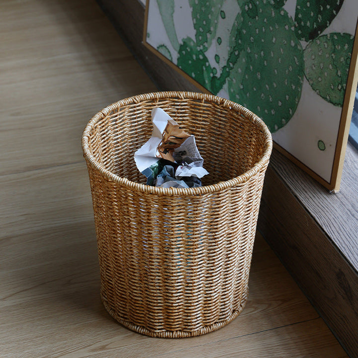 Unisex High-quality decorative storage basket with natural rattan structure Kalsten