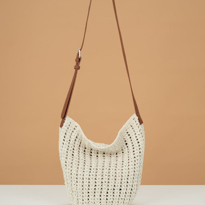 Handbag Made of Crocheted Material Kalsten