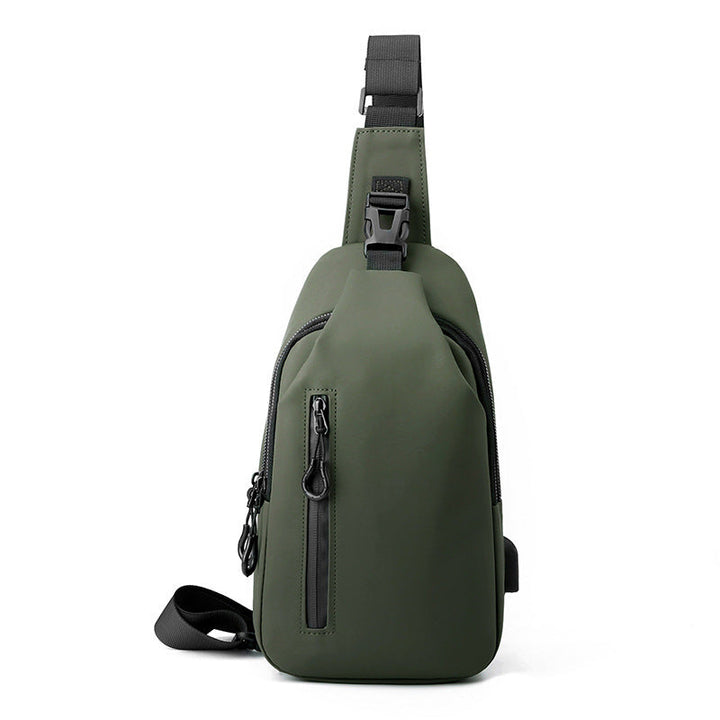 Unisex Sling Backpack with versatile compartments and adjustable carrying system Kalsten