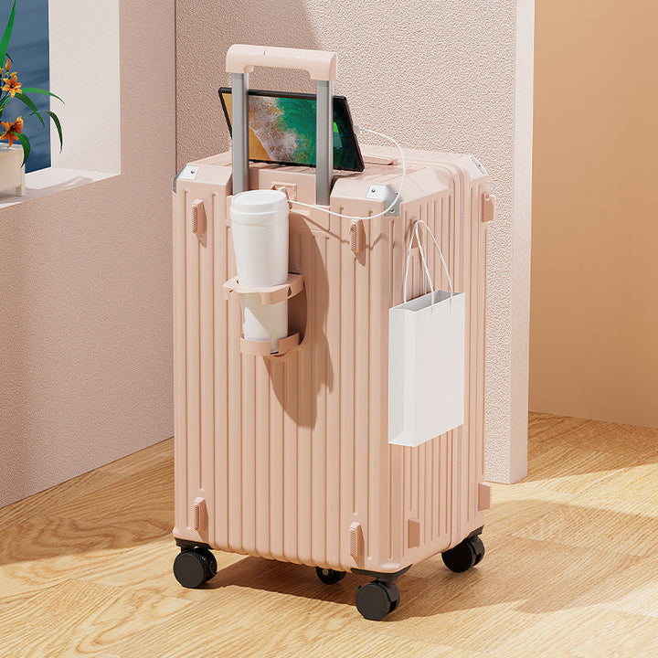 Unisex Smart Tech-Integrated Hardshell Carry-On Suitcase Kalsten