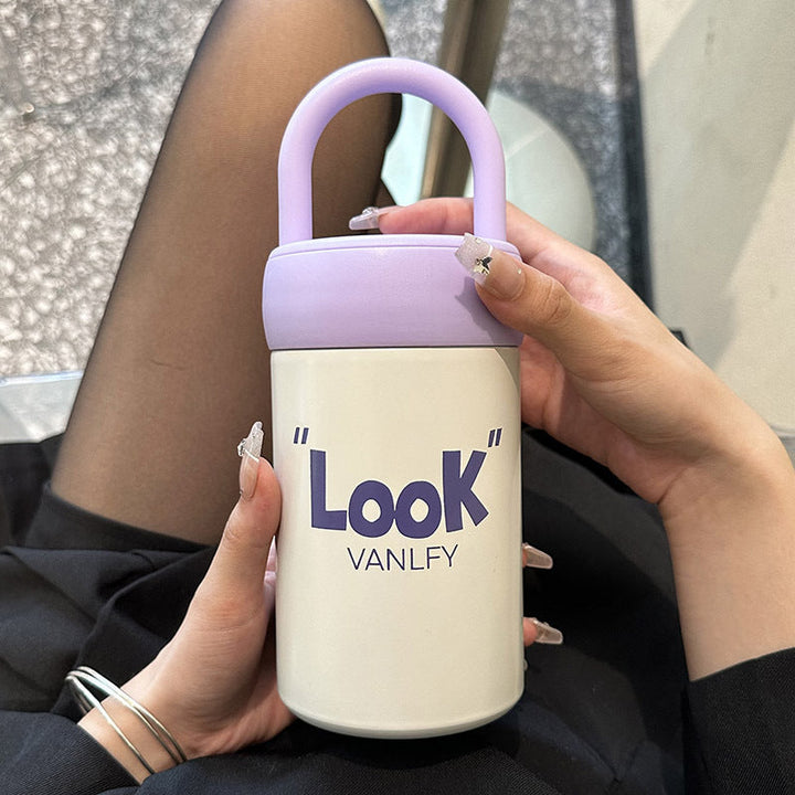 Women's Insulated Drinking Container with Practical Carrying Handle Kalsten