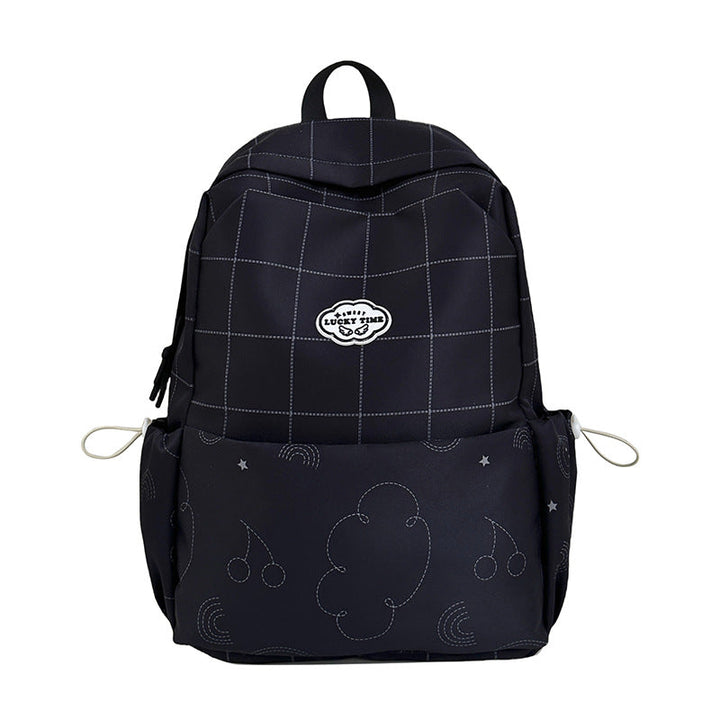 Playful Patterned School Backpack kalsten