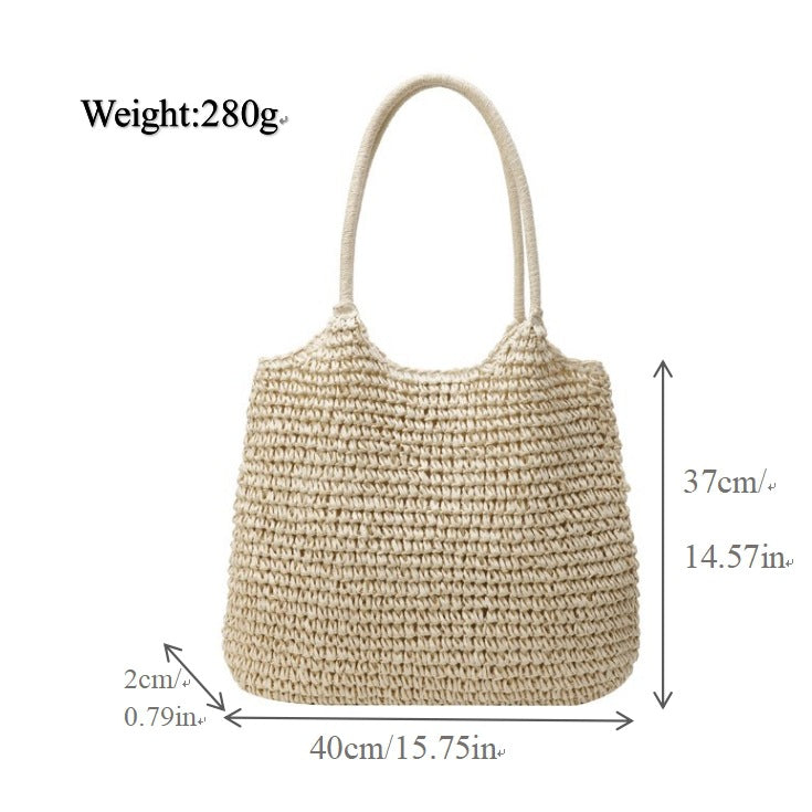 Bag Made of Natural Weave Kalsten