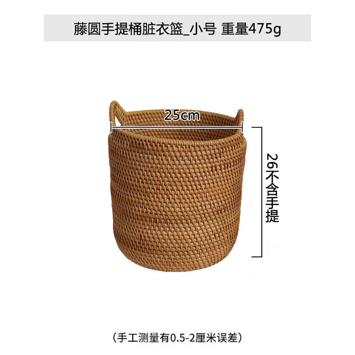 Women Elegant hand-woven basket with practical handles Kalsten