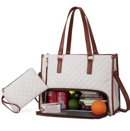 Insulated Multi-Compartment Tote Bag Acalora